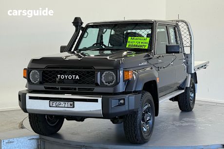 Grey 2024 Toyota Landcruiser Ute Tray GXL 4X4