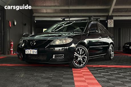 Black 2007 Mazda Mazda3 Sedan NEO F