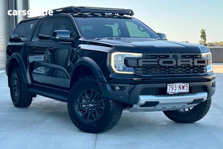 Black 2023 Ford Ranger Ute Tray RAPTOR 4X4