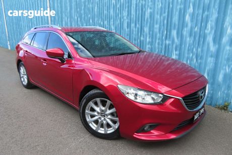 Red 2017 Mazda Mazda6 SUV SPORT F
