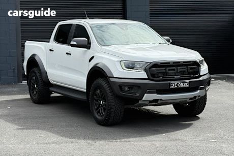 White 2020 Ford Ranger Double Cab Pick Up Raptor 2.0 (4X4)