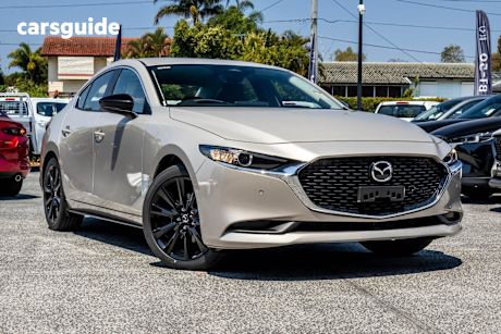 Beige 2025 Mazda 3 Sedan G25 Evolve Sp Vision