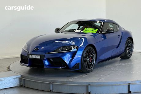 Blue 2023 Toyota Supra Coupe GR GTS R