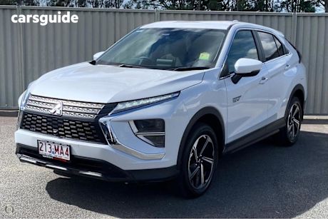White 2024 Mitsubishi Eclipse Cross Wagon Es Phev (Awd)