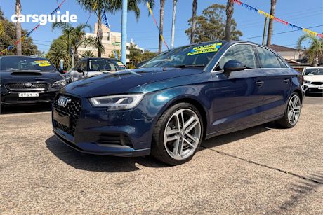 Blue 2018 Audi A3 Sedan 1.4 Tfsi Cod