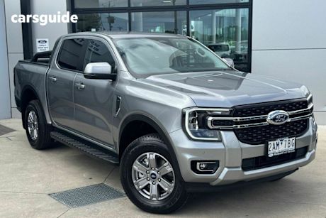 Silver 2024 Ford Ranger Ute Tray XLT 4X4