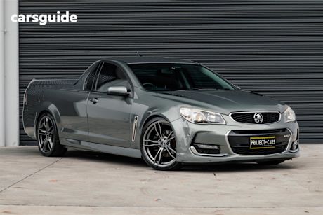 Grey 2016 Holden UTE Utility Ss