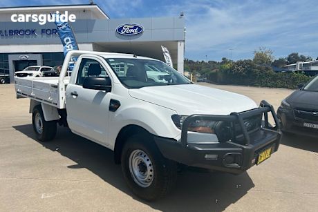 White 2017 Ford Ranger Ute Tray XL 4X4