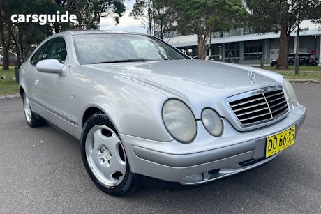 Silver 1998 Mercedes-Benz CLK230 Coupe Kompressor Sport