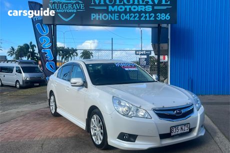White 2009 Subaru Liberty Sedan 2.5I Premium