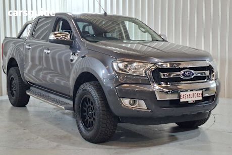 Silver 2016 Ford Ranger Dual Cab Utility Xlt 3.2 (4X4)