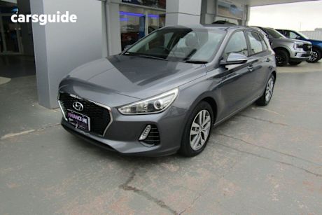 Grey 2018 Hyundai I30 Hatchback Active