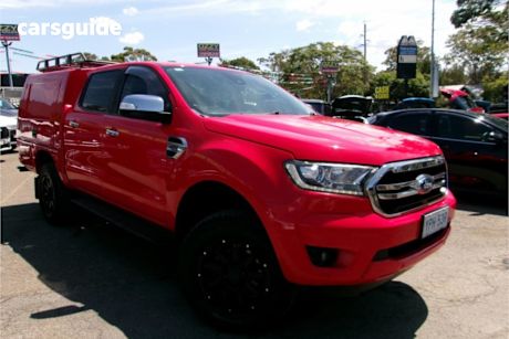 Red 2019 Ford Ranger Double Cab Pick Up Xlt 3.2 Hi-Rider (4X2)