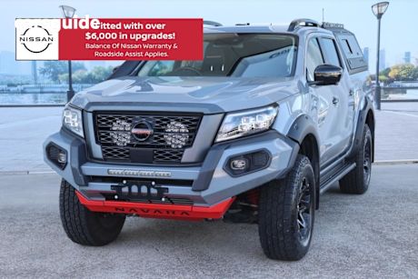 Grey 2023 Nissan Navara Dual Cab Pick-up Pro-4X Warrior (4X4)