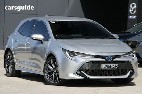 Silver 2021 Toyota Corolla Hatch ZR HYBRID F