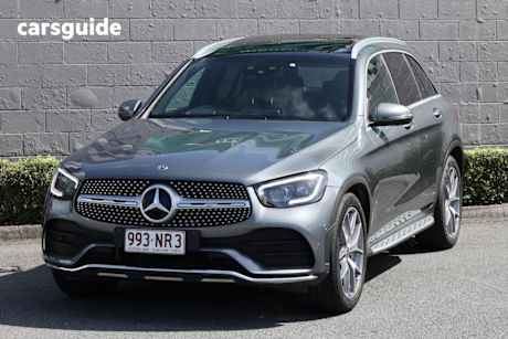 Grey 2019 Mercedes-Benz GLC-Class SUV GLC300 4WD