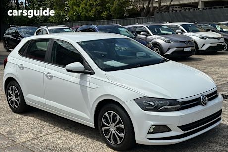 White 2018 Volkswagen Polo Hatch 70TSI TRENDLINE F