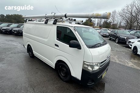 White 2011 Toyota HiAce Commercial KDH201R R