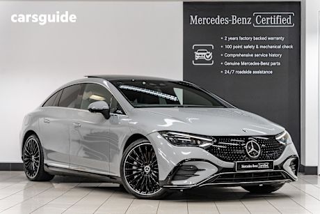 Grey 2024 Mercedes-Benz EQE Sedan EQE300 R