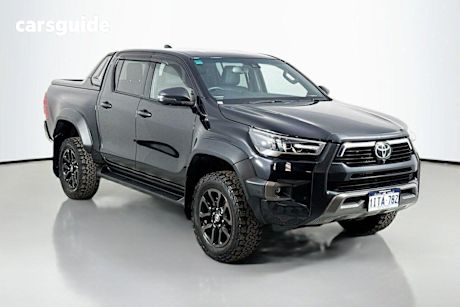 Black 2023 Toyota Hilux Double Cab Pick Up Rogue (4X4)