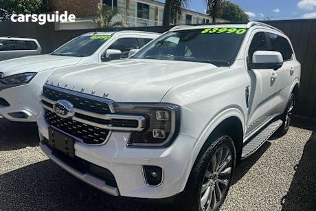 White 2025 Ford Everest Wagon Platinum (4Wd)
