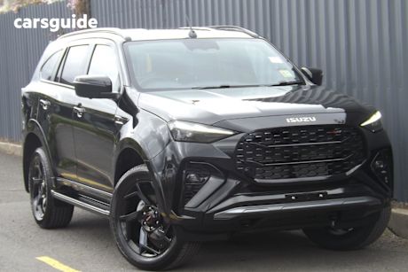 Black 2025 Isuzu MU-X SUV X-TERRAIN 4X4