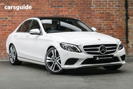 White 2020 Mercedes-Benz C-CLASS Sedan C220 D R