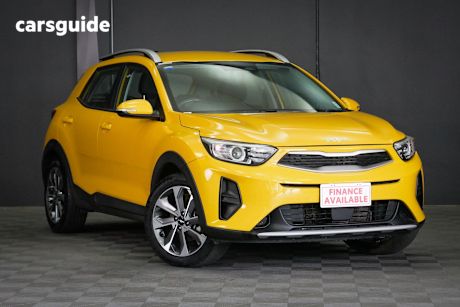 Yellow 2021 Kia Stonic Wagon Sport