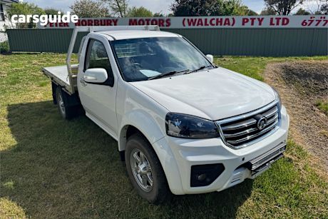 White 2020 Great Wall Steed Cab Chassis (4X4)