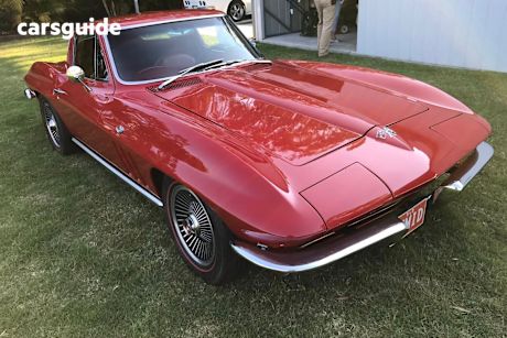 Red 1965 Chevrolet Corvette Coupe Stingray