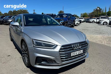 Silver 2018 Audi A5 Hatch SPORT 4WD