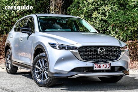 Silver 2023 Mazda CX-5 SUV G25 TOURING ACTIVE 4X4