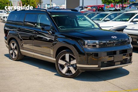 Black 2025 Hyundai Santa FE Wagon Elite (7 Seat)