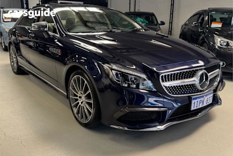 Blue 2016 Mercedes-Benz CLS-Class Sedan CLS250 D R