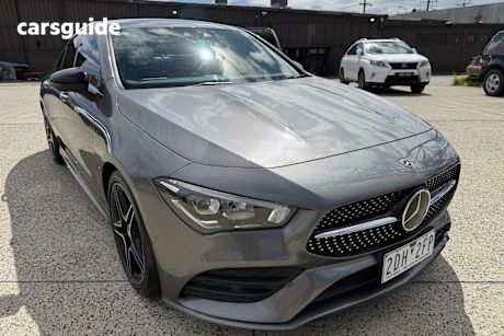 Grey 2019 Mercedes-Benz CLA-Class Coupe CLA200 F