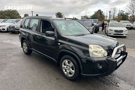 Black 2008 Nissan X-Trail SUV ST 4X4