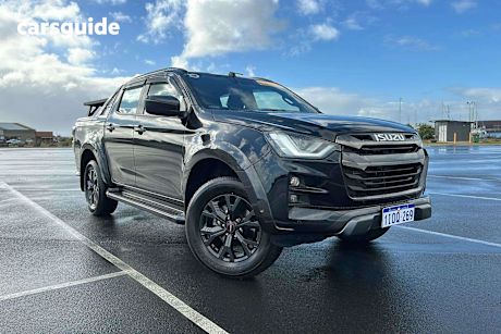 Black 2023 Isuzu D-MAX Ute Tray X-TERRAIN 4X4