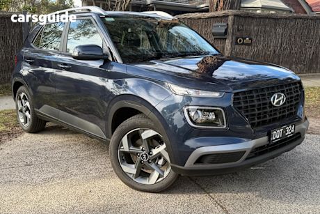 Blue 2025 Hyundai Venue SUV ACTIVE F