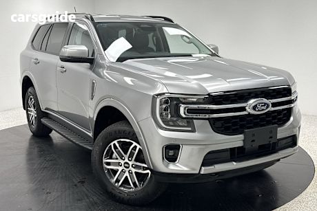 Silver 2024 Ford Everest SUV TREND 4X4