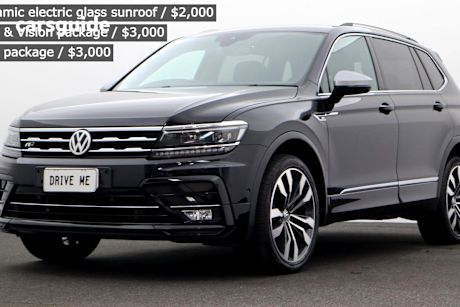 Black 2021 Volkswagen Tiguan SUV 162TSI HIGHLINE ALLSPACE 4WD