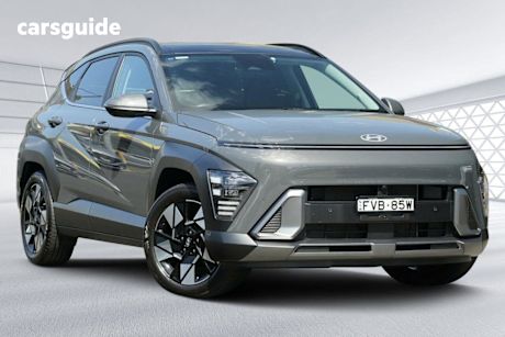Grey 2024 Hyundai Kona Wagon Premium