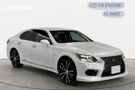 White 2007 Lexus LS Sedan VERSION S