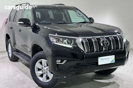Black 2020 Toyota Landcruiser Prado SUV GXL 4X4