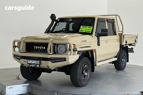Grey 2024 Toyota Landcruiser Ute Tray GXL 4X4