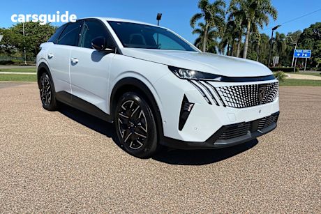 White 2024 Peugeot 3008 Wagon Allure Hybrid