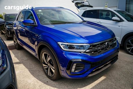 Blue 2025 Volkswagen T-ROC Wagon 140Tsi R-Line