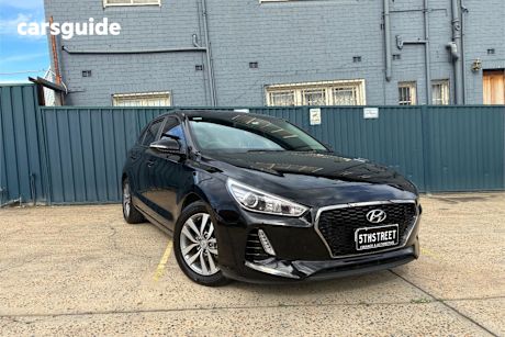 Black 2017 Hyundai I30 Hatchback Active