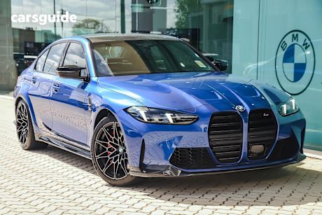 Blue 2025 BMW M3 Sedan COMPETITION 4X4