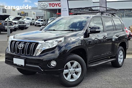 Black 2017 Toyota Landcruiser Prado SUV GXL 4X4