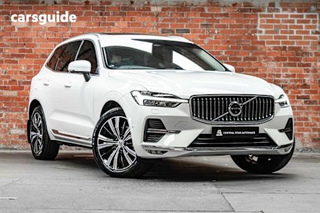 White 2021 Volvo XC60 SUV B5 INSCRIPTION 4WD